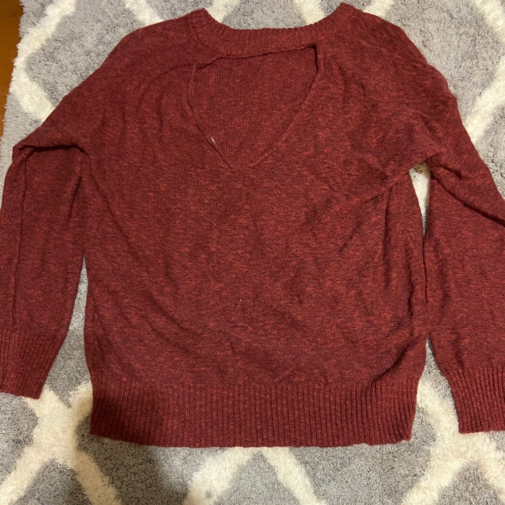 American Eagle Open Back Sweater